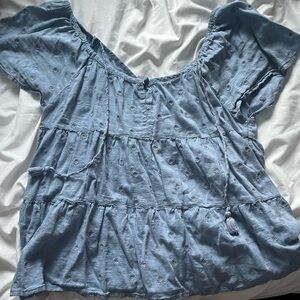 Blue old navy top